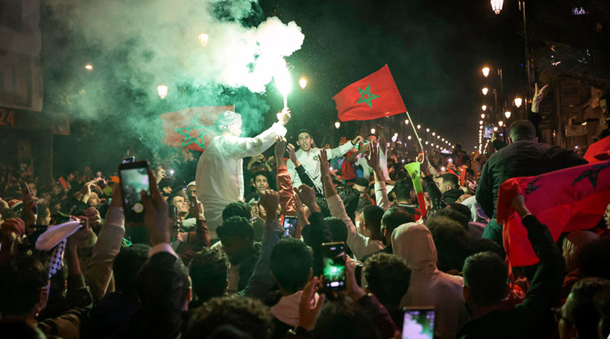 الشرطة الفرنسية تستخدم الغاز المسيل للدموع ضد المغاربة