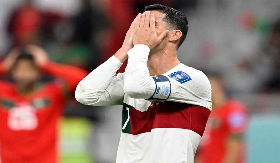 رونالدو عقب توديع المونديال: حلم التتويج بلقب كأس العالم انتهى