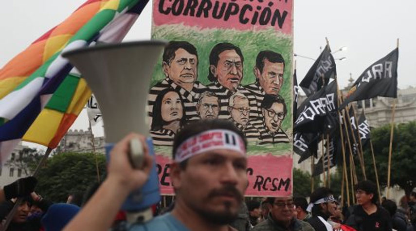 قتيل و5 جرحى خلال احتجاجات معارضة للحكومة في البيرو