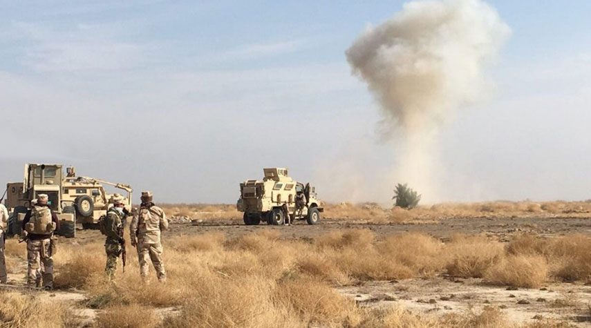 انفجار عبوة يودي بحياة 8 من الشرطة الإتحادية في كركوك شمال العراق
