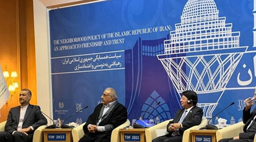 عادل عبد المهدي: الجمهورية الإسلامية الإيرانية قوية وصامدة أمام شتى الصعوبات