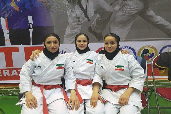 سيدات إيران يحصدن وصافة بطولة آسيا للكاراتيه