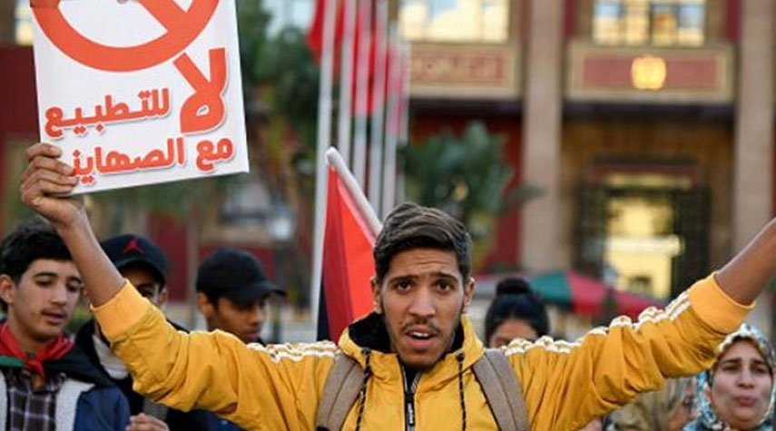 احتجاجات ضد التطبيع مع الاحتلال في 30 مدينة مغربية