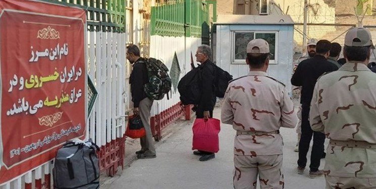 إيران.. استئناف إيفاد الزوار إلى العراق عبر منفذ خسروي