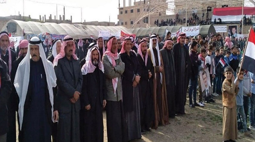 سوريا.. مظاهرات في دير الزور تضامناً مع أبناء الريف الغربي ضد "قسد"