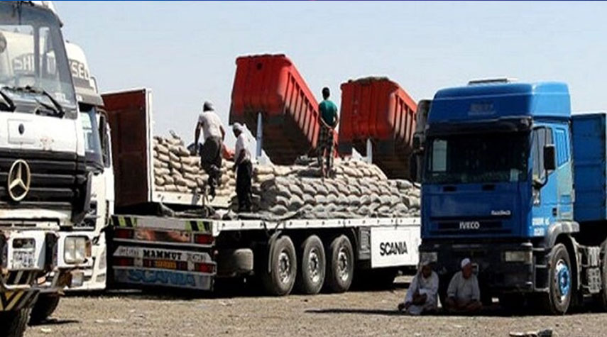 تصدير أكثر من 3.7 مليون طن من البضائع إلى العراق عبر حدود خوزستان