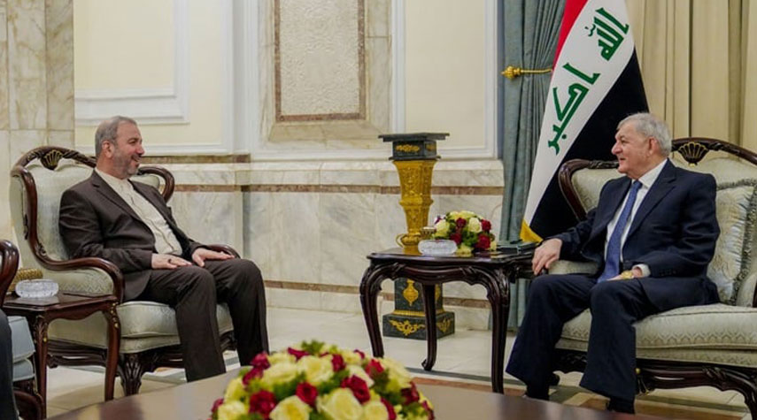 العراق وإيران تؤكدان ضرورة توسيع آفاق التعاون الثنائي