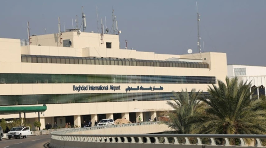 عودة الملاحة الجوية في مطار بغداد الدولي بعد توقفها مؤقتاً