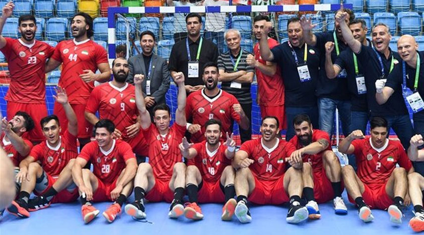 إيران تفوز على كوريا الجنوبية بكرة اليد ودياً