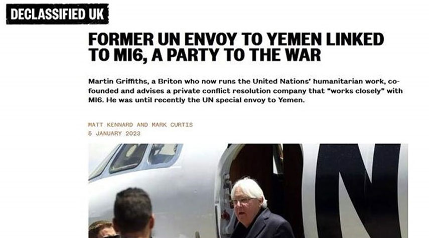 موقع بريطاني: المبعوث الأممي السابق الى اليمن يعمل لصالح الإستخبارات البريطانية