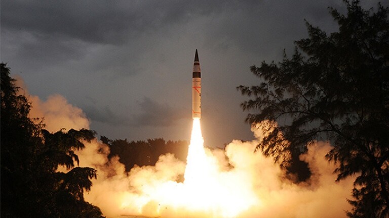 الهند.. اختبار لصاروخ من سلسلة الردع النووي