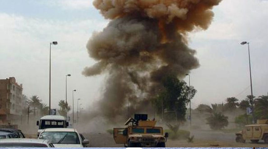 العراق.. تفجير يستهدف قوات الإحتلال الأمريكي في بغداد