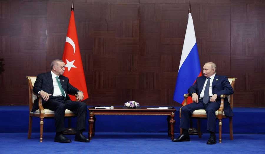 بوتين وأردوغان يناقشان تطبيع العلاقات التركية السورية