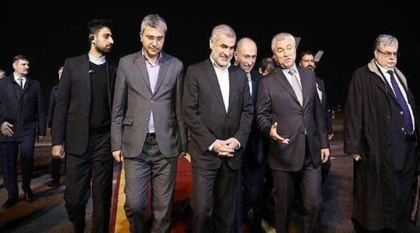 رئيس الدوما الروسي يصل الى طهران على راس وفد برلماني