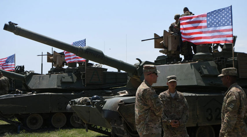 الجيش الأمريكي يدرب القوات الأوكرانية على الدبابات