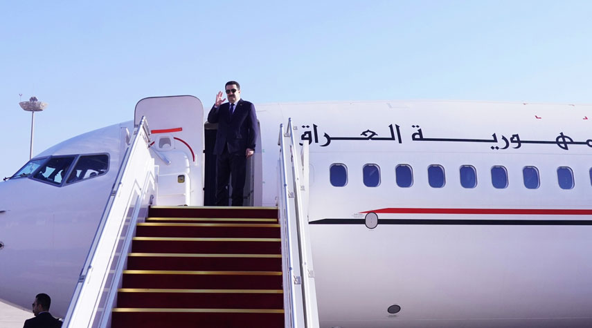 السوداني يغادر بغداد الى فرنسا