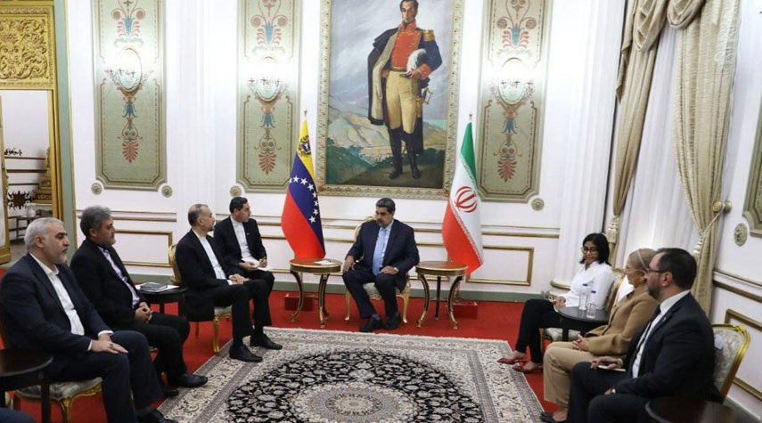 مادورو يؤكد ضرورة متابعة برامج التعاون الثنائي بين فنزويلا وإيران بشكل أسرع