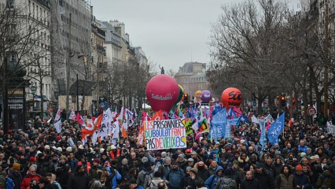 موجة ثالثة من الاضرابات تجتاح فرنسا