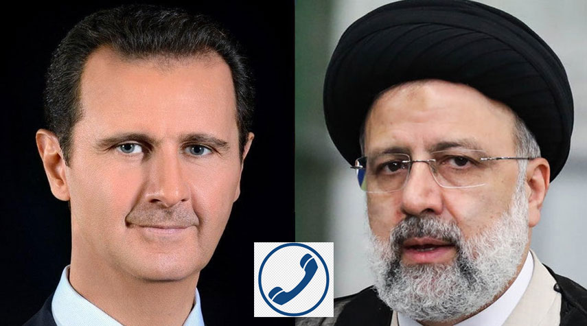 الأسد يشكر إيران على إرسالها المساعدات للمتضررين من الزلزال