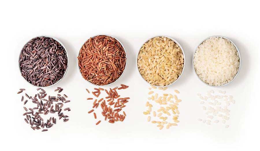 أنواع الأرز... لكل لون فوائده
