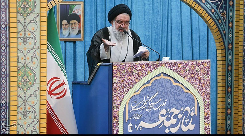 خطيب جمعة طهران : مسيرات انتصار الثورة الإسلامية دليل على فشل أعداء الشعب الايراني