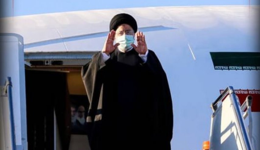 الرئيس الايراني يغادر طهران متوجهاً الى الصين
