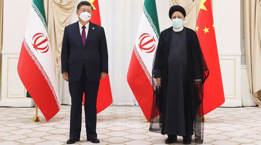 الرئيس الايراني يجري محادثات بناءة في بكين