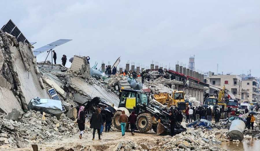 ارتفاع عدد ضحايا الزلزال في تركيا وسوريا الى 41 ألف قتيل