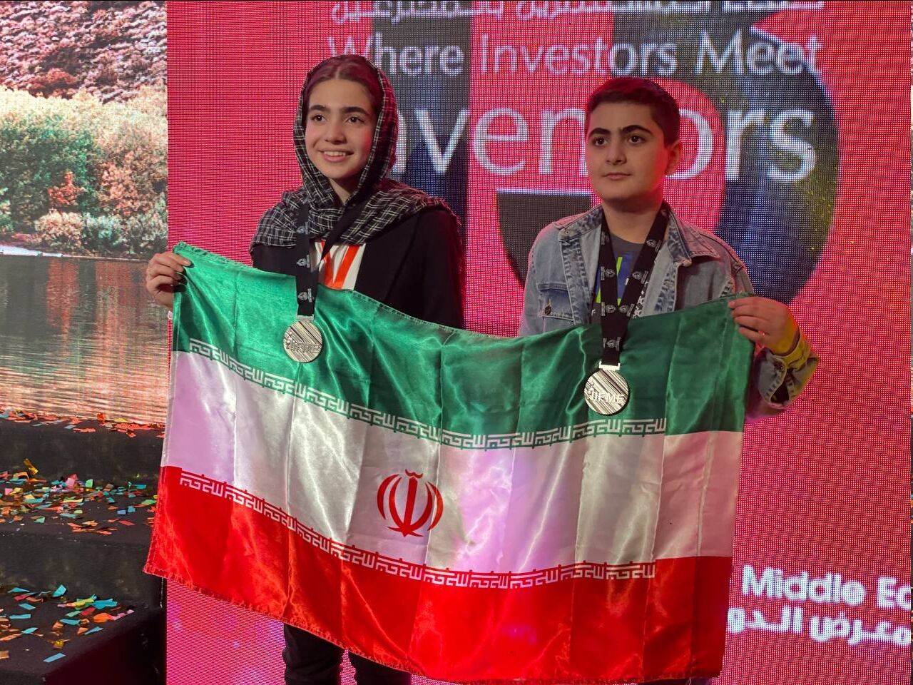 إيراني وشقيقته يحرزان فضية مهرجان الاختراعات بالكويت