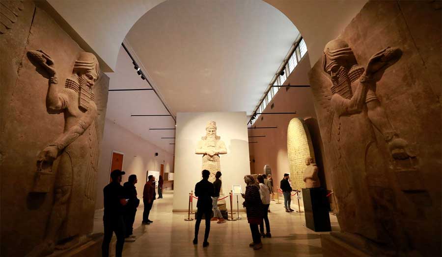 المتحف العراقي يفتح أبوابه مجاناً للزوار 