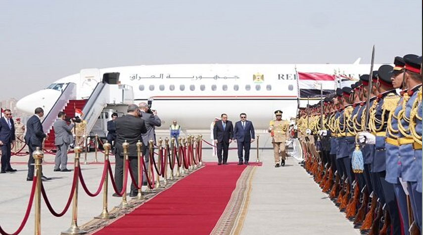 الرئيس السيسي يستقبل السوداني في القاهرة