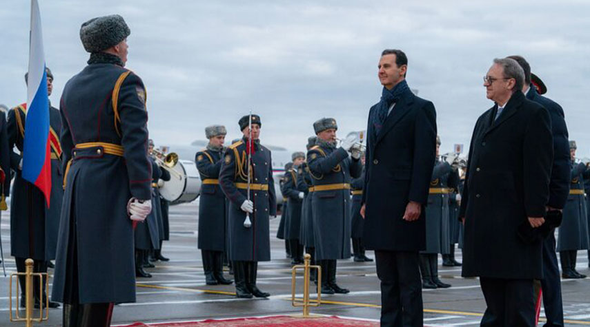 الرئيس الأسد يجري زيارة رسمية إلى موسكو