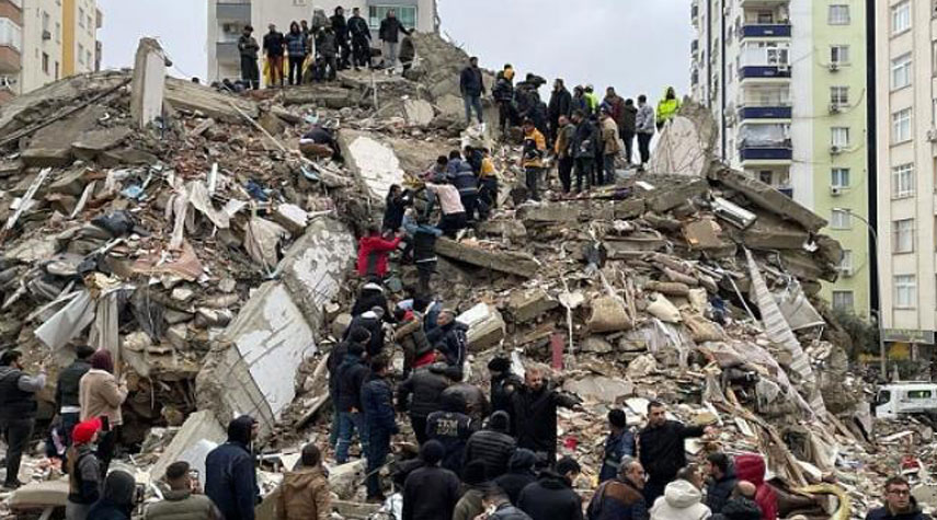 حصيلة جديدة لضحايا زلزال تركيا