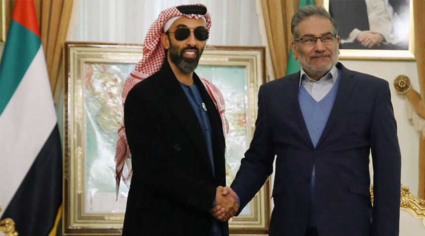 مستشار الأمن القومي الإماراتي: التعاون مع إيران القوية من أولويات الإمارات