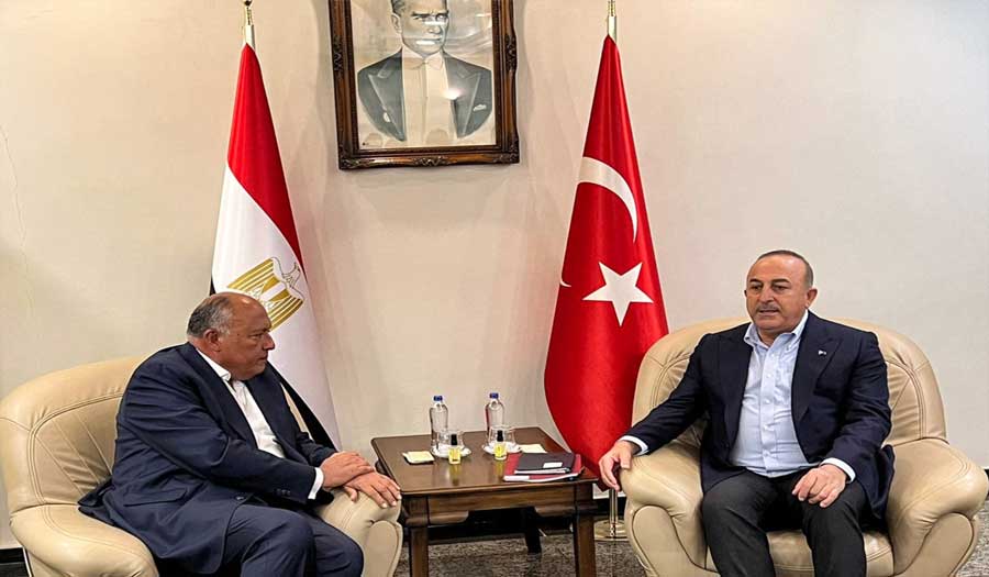 وزير الخارجية التركي يزور مصر غداً لأول مرة منذ عقد