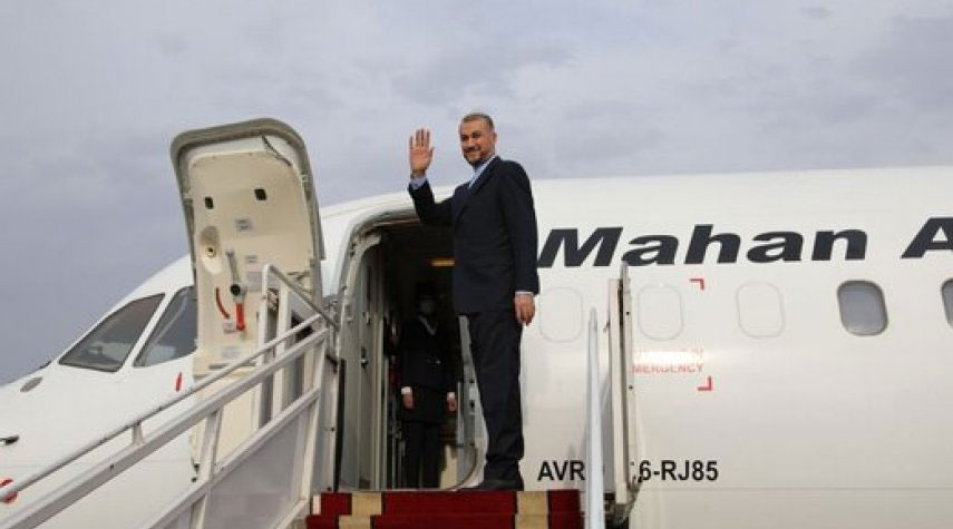 وزير الخارجية الإيراني يغادر الى موسكو