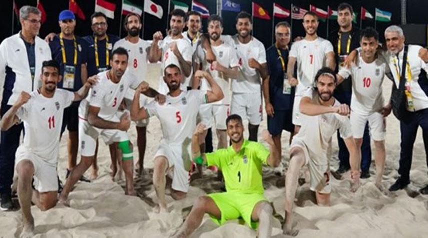 السعودية تهنئ بفوز ايران ببطولة آسيا لكرة القدم الشاطئية