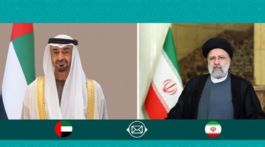 رئيس دولة الإمارات يلتقي الرئيس الايراني قريبا