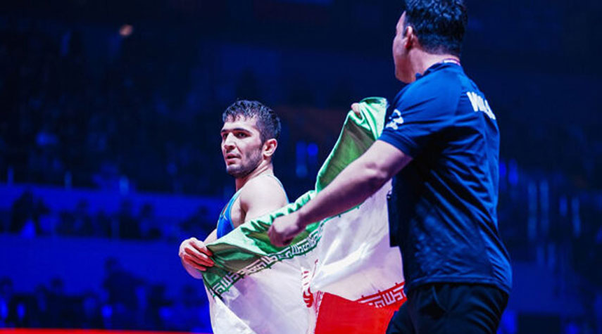 ثلاث ذهبيات وفضية للمصارعين الايرانيين في بطولة آسيا للمصارعة