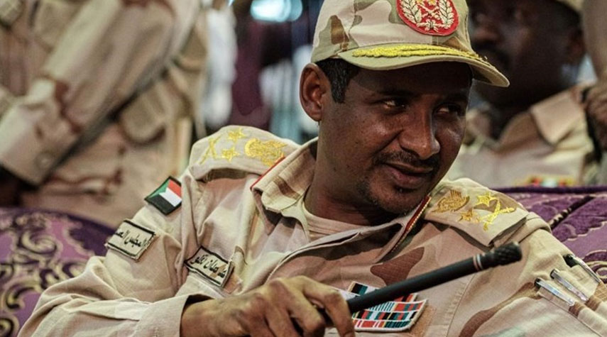 دقلو يتوعد باستمرار القتال مع الجيش السوداني حتى استلام جميع المقار العسكرية