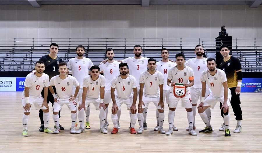 إيران تفوز وديا على أوزبكستان في كرة الصالات  