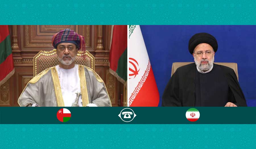 الرئيس الإيراني وسلطان عمان يبحثان وحدة العالم الإسلامي لردع عدوان الاحتلال