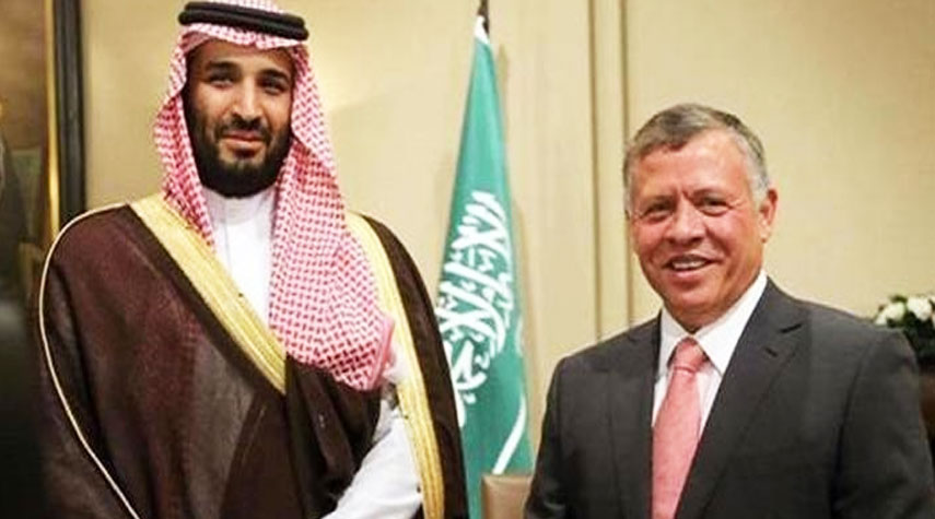 لقاء يجمع ملك الأردن وولي العهد السعودي في جدة