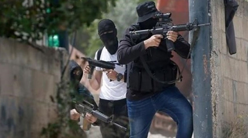 مقاومون يستهدفون بالرصاص قوات الاحتلال غرب جنين