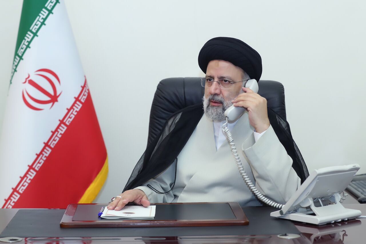 الرئيس الإيراني يدعو المشاط إلى زيارة طهران