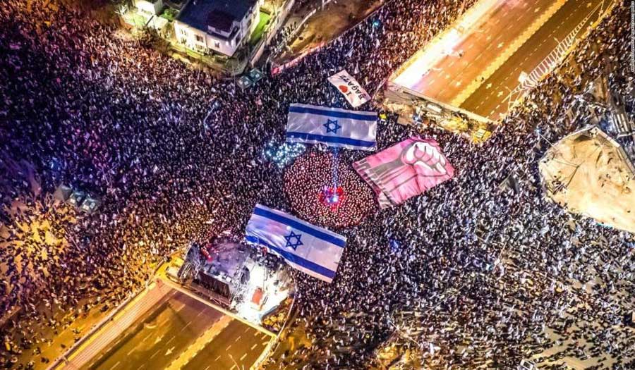هرتسوغ: "إسرائيل" تواجه أخطر أزمة داخلية في تاريخها