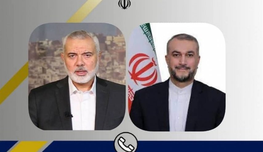 مباحثات هاتفية بين وزير خارجية إيران وهنية