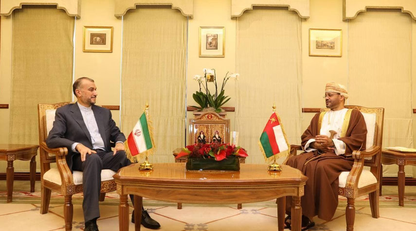 عبد اللهيان: سلطنة عمان لديها مبادرات جدية بشأن الملف النووي الإيراني