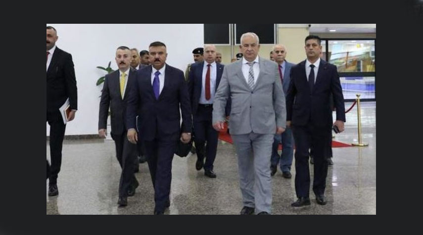 وزير الداخلية العراقي يستقبل نظيره الفلسطيني في بغداد