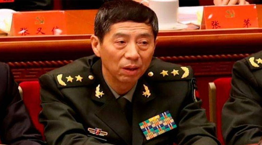 وزير الدفاع الصيني يؤكد أهمية تطوير التعاون العسكري مع إيران